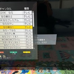 4K対応液晶テレビ 55V Fiona 55UB10P 55型　2020年式の画像