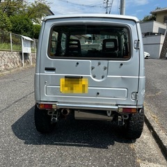 スズキ ジムニー JA11 5型 最終型 5MT カスタム 車検付き 錆少ない！の画像