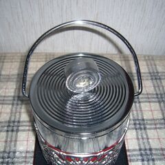 中古　アイスペール　円筒の氷入れボックスの画像