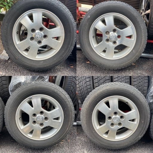 トヨタ　スタッドレス　タイヤホイール