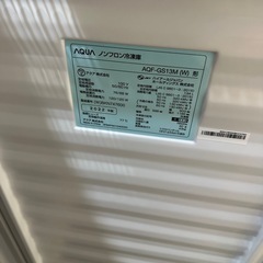配達可【アクア】冷凍庫134L★2022年製 クリーニング済み/6ヶ月保証付き【管理番号12408】金の画像