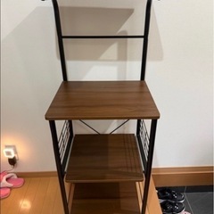 レンジラック　キッチン収納の画像