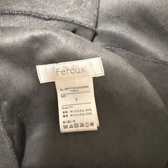 Feroux ムートンボアコート　リバーシブル　2024　　の画像