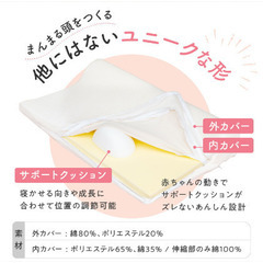天使のねむり 向きぐせ 絶壁 防止 マット 枕 500円の画像