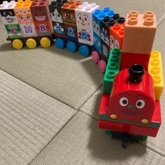 アンパンマン　ブロック列車の画像