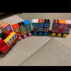 アンパンマン　ブロック列車の画像