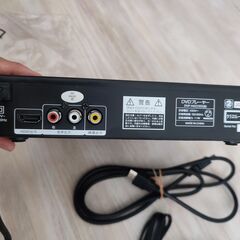 Qriom DVP-H4215ED DVDプレイヤー(リモコン＆ケーブル有)の画像