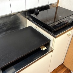 急ぎ！IHコンロ　2口(専用台セット)の画像