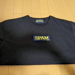 SPAM  半袖Tシャツ　ブラックの画像