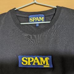 SPAM  半袖Tシャツ　ブラックの画像