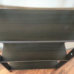 【無料】【そこそこ美品】木製の棚 シェルフ ※受付終了になっていない限りは気長に募集中の画像