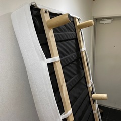差し上げますセミシングルベッドの画像