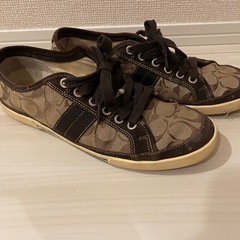 COACH コーチ メンズ シグネチャー ローカット スニーカーの画像