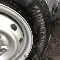 ブリヂストンタイヤホイールセットの画像