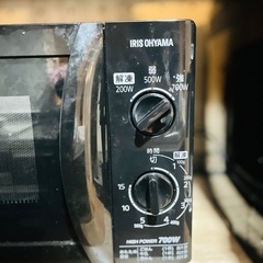 電子レンジ　2018年製　アイリスオーヤマの画像