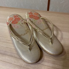 中古　和装バッグ　草履　結婚式　成人式　の画像