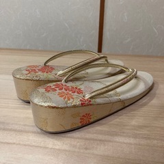 中古　和装バッグ　草履　結婚式　成人式　の画像