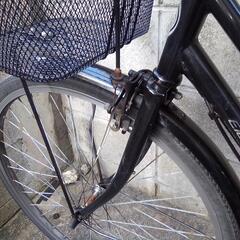 自転車ママチャリの画像