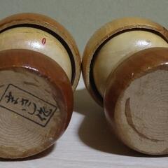 こけし　2体セットの画像