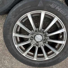 205/60r16 ハンコック　17年製造　16インチ6.5J +53 114.3 ４本の画像