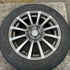 205/60r16 ハンコック　17年製造　16インチ6.5J +53 114.3 ４本の画像