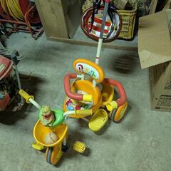 プーさん子供用三輪車の画像