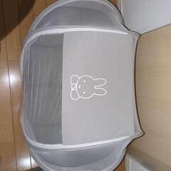 ミッフィー ベビー コンパクトベッド 専用バッグ付きの画像