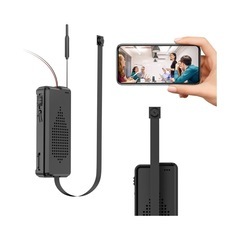 小型カメラ 防犯 WiFi対応 HD1080P 動体検知 7時間録画の画像