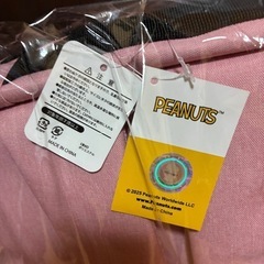 【新品・未使用】スヌーピー　リュック　ピンクの画像