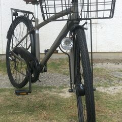BlackPanther 27インチクロスバイク外装6段変速LEDオートライトの画像