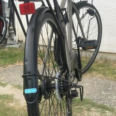 BlackPanther 27インチクロスバイク外装6段変速LEDオートライトの画像