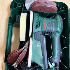 未使用品！　BOSCH PEX 260 AE サンダー おまけ付き　愛車磨きに！　ボッシュの画像