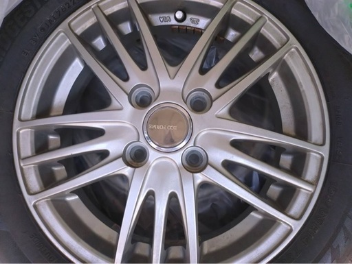 ブリヂストン　スタッドレスタイヤホイル