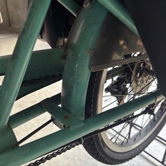 子供乗せ3人乗り自転車　非電動20インチの画像