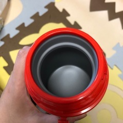 美品 アンパンマン 水筒 ストロー口の画像