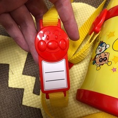 美品 アンパンマン 水筒 ストロー口の画像
