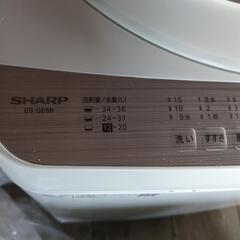SHARP　洗濯機の画像