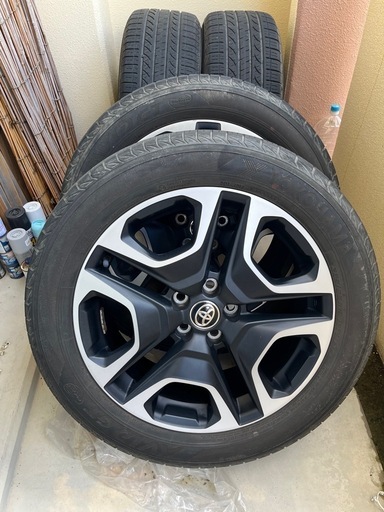 トヨタ　rav4 アドベンチャー　純正ホイール　19インチ　ラヴ4 adventure