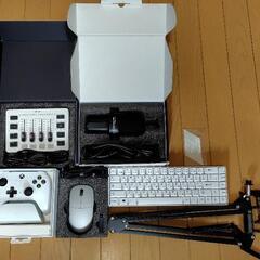 PCゲーミング周辺機器セットの画像