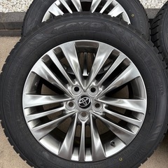 新車外し　40系アルファード ヴェルファイア スタッドレスタイヤ 225/60r18 の画像