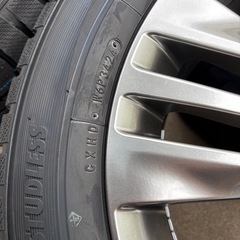 新車外し　40系アルファード ヴェルファイア スタッドレスタイヤ 225/60r18 の画像