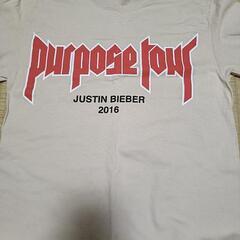 Justin Bieber purposeツアーグッズTシャツの画像