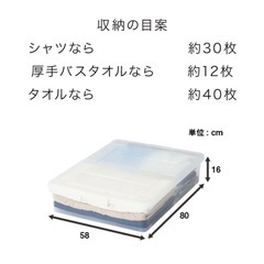 ニトリ　収納ケース　2個セットの画像