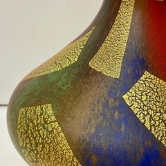美品　岩田工芸ガラス 花瓶の画像