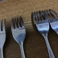 小さなフォーク4本セットの画像