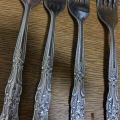 小さなフォーク4本セットの画像
