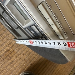 8月31日日曜日に取りに来てくれる方限定で格安です　ラジカセの画像