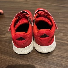 使用感有り【格安】adidasレッドの画像