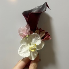 ブーケ　ブートニア　ウェディングブーケの画像