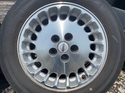 7/3まで 日産 ホイル、タイヤ 日産 V37 スカイライン 400R 純正 19インチ タイヤホイール の買取価格
